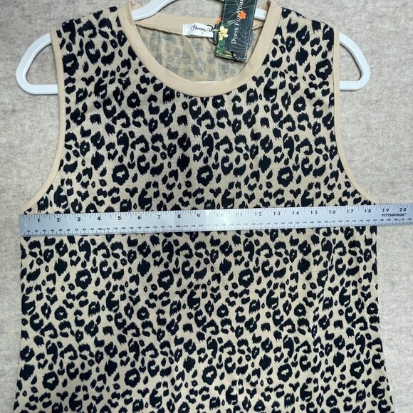 Animal print knit sleeveless separate - Picture 8 of 8